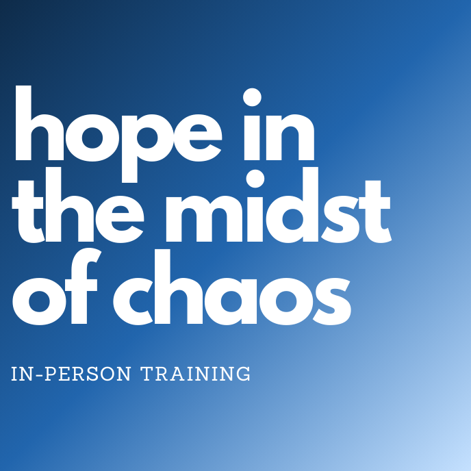 Hope in the Midst of Chaos Events