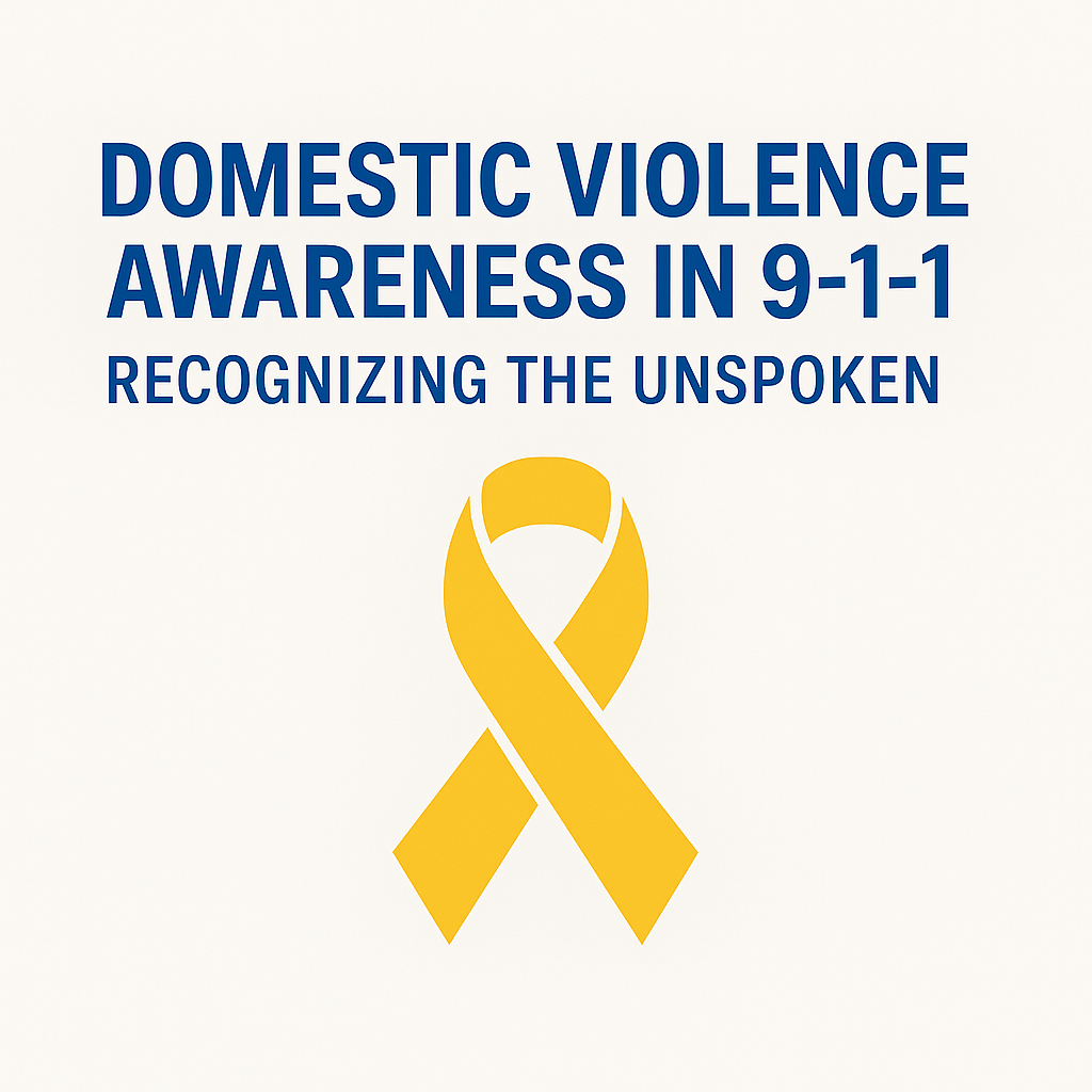 October — Domestic Violence Awareness in 9-1-1: Recognizing the Unspoken