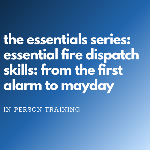 Fire Dispatch Example Essential Fire Dispatch Skills: From the First Alarm to Mayday – Denise ...